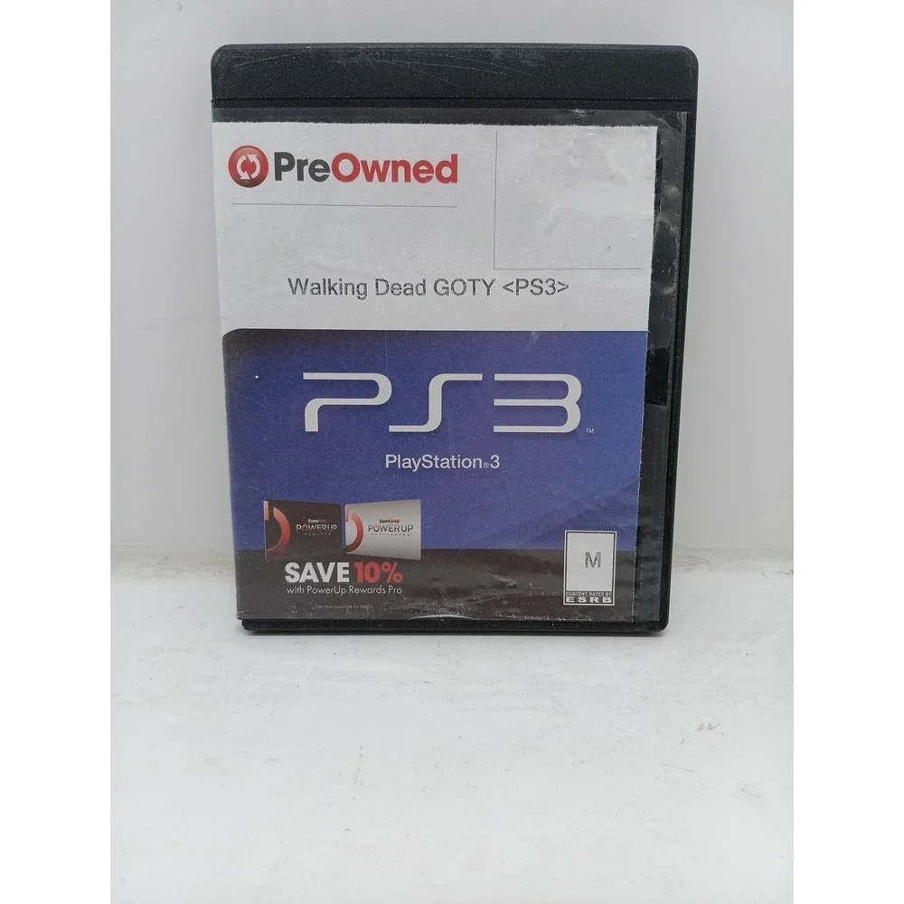 Playstation 3 Walking Dead Game Of The Year Edition